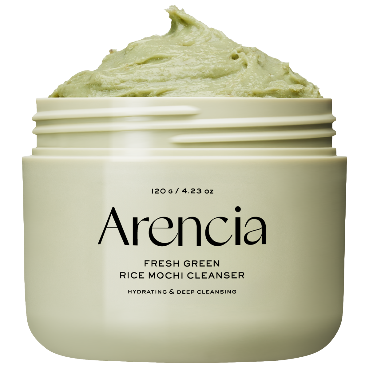 Fresh Green Rice Mochi Cleanser, Gentle Daily Cleanser for Acne-Prone Skin, 4.23oz