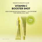 Vitamin C Booster Shot, Pure Vitamin C + Glutathione for Bright, Healthy Skin Glow, 1.01 fl oz
