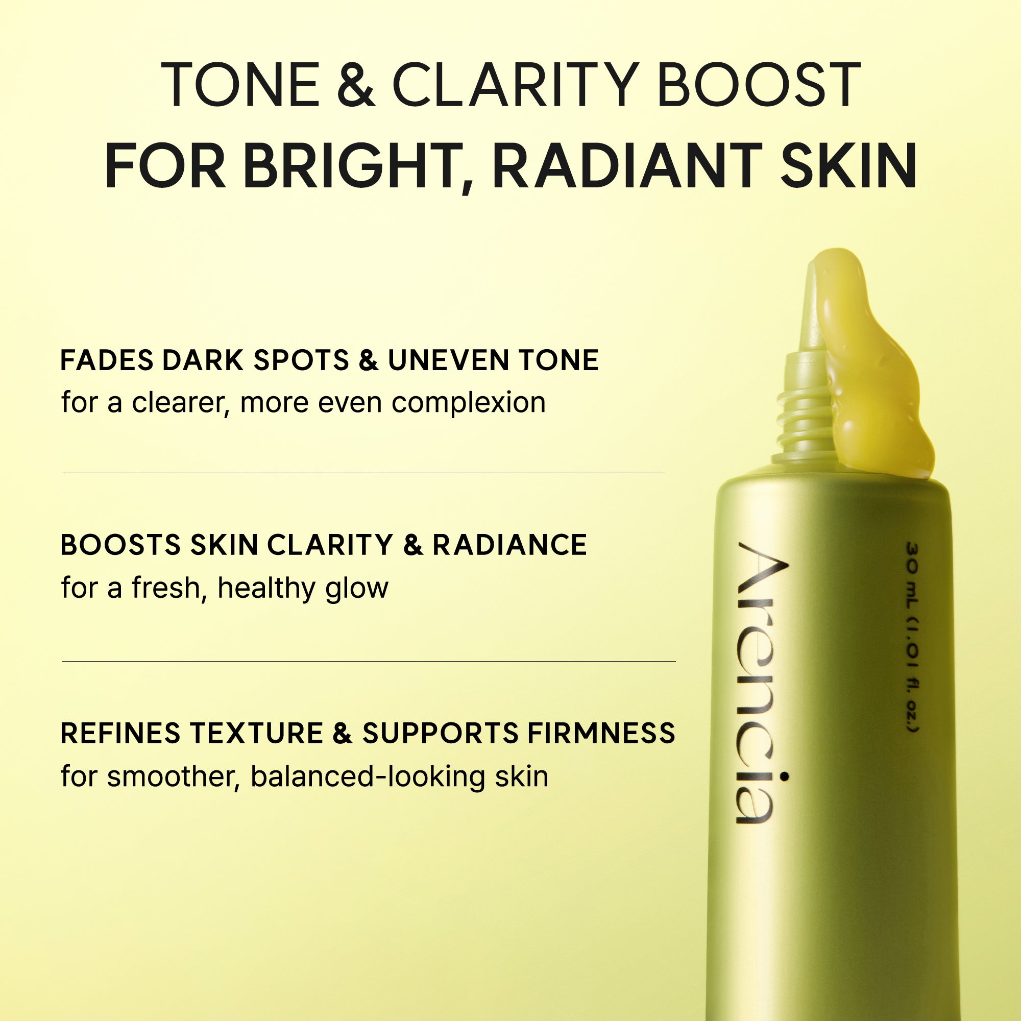 Vitamin C Booster Shot, Pure Vitamin C + Glutathione for Bright, Healthy Skin Glow, 1.01 fl oz