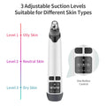 Hot Compress Blackhead Remover Vacuum Suction Acne Pore Cleaner Electric Nose Face Deep Cleansing Skin Care Device Birthday Gift