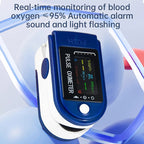 Pulse oximeter LK88 finger clamp blood oxygen detector blood oxygen saturation fingertip heart rate monitoring