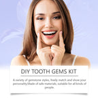 Dental Beauty Set Diy Fashion Dental Decoration Drill Personality Sparkle Light Up Smile Style