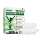 A box of 10-in-1 nano microneedle patches by Aurenza Shop, showing the gentle, moisturizing skin-firming patches for women and men.