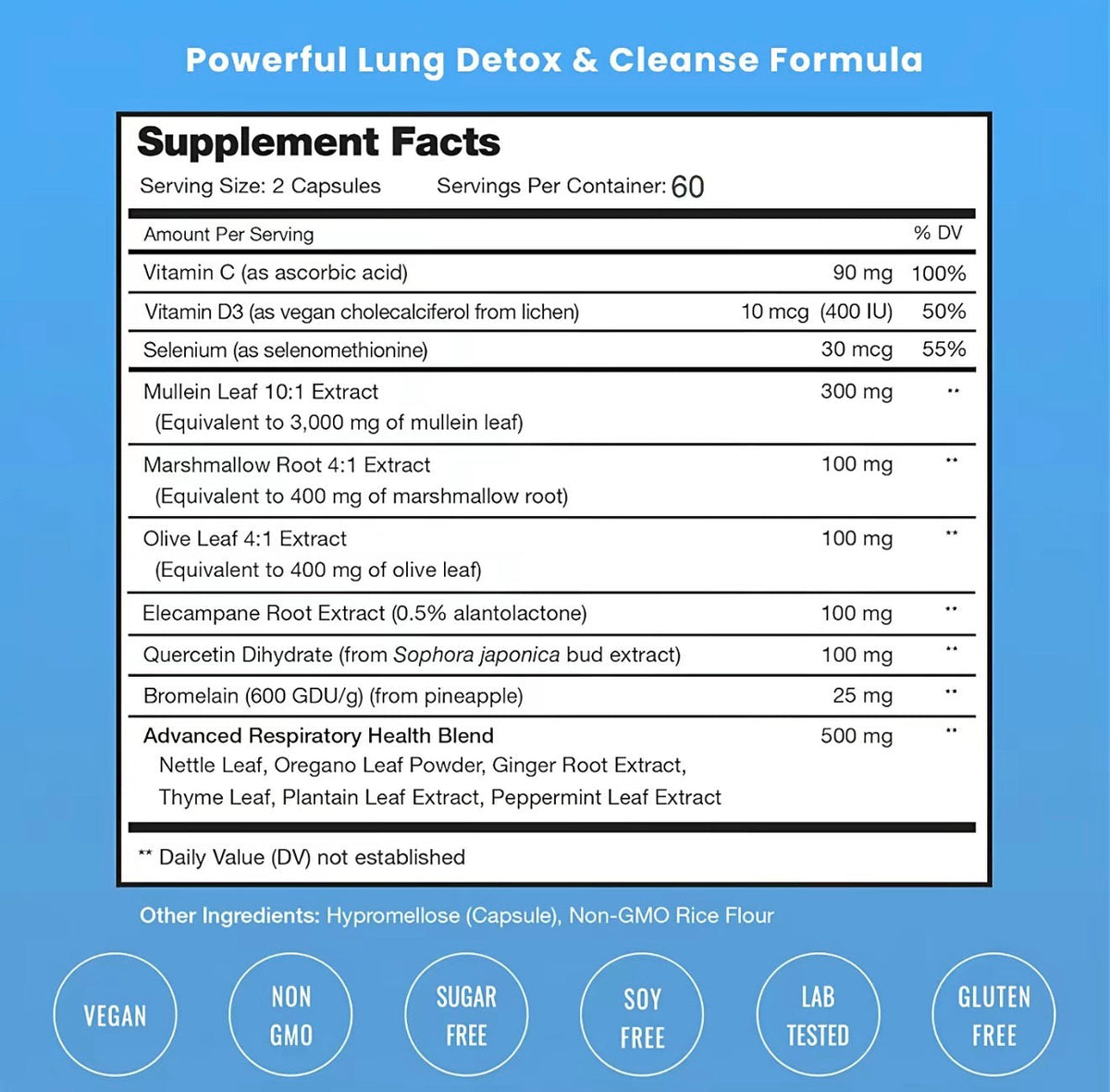 LungPure Mullein Capsules