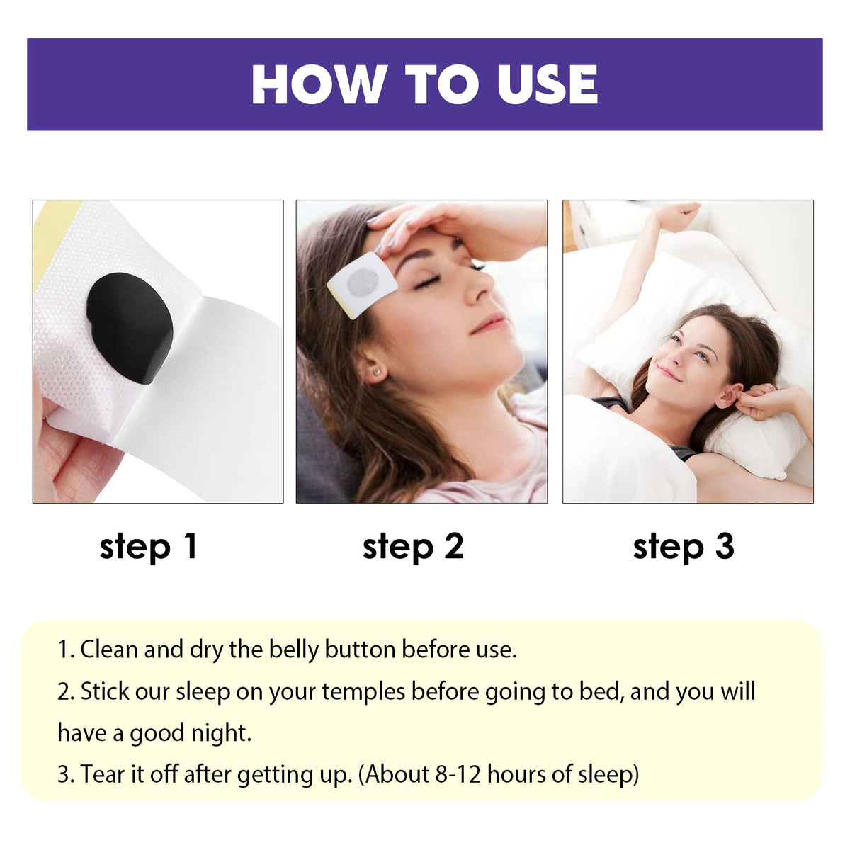 Sleep Patch Home Gentle Care To Improve Sleep Quality Daily Body Care Patch