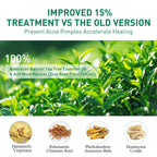Tea Tree Oil Acne Serum, Remove Acne, Clear Acne, Repair Skin, Lighten Acne Printing Face Essence
