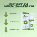 Natural Herbal Hemorrhoid Spray, Soothing Perianal Itchiness And Soothing Anal Care Spray