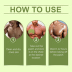 Men's Breast Care Adhesive Firming Skin To Lift Contour Men's Chest Care Shaping Adhesive