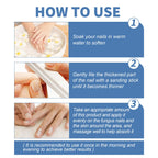 Nail Care Gel, Hand And Foot Gray Nails Soft Nail Shine Nail Thickening Nail Repair Gel