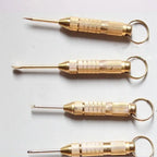 1Set Portable 4in1 Multi Tool Set Cross Screwdrivers Ear Pick Ear Cleaners Keychain Health Care Tools