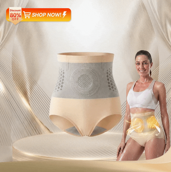Aurenza Shop WIMAID® Moringa and Bérberine 4-in-1 micro-particle sculpting shorts with a sleek black design.