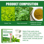 Green Tea Foot Patch, Improves Sleep Quality And Relieves Muscle Tension And Body Stress Foot Care Patch