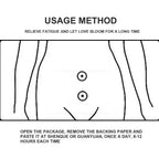 Strong Kidney Care Patch, Men's Body Toning Care Belly Button Patch Enhances Endurance And Stimulates Body Vitality