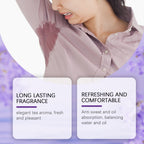 Lavender Deodorant For Summer Armpit Workouts, Sweat Odors Cleaning And Staying Portable Deodorant