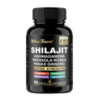Shilajit Capsules Pure Himalayan Shilajit with Ashwagandha