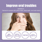 V34 Purple Toothpaste, Cleaning Bad Breath Teeth Stains Beauty Whitening Tooth Care Toothpaste
