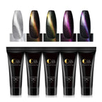 Painless Fast Crystal Extension Glue Cat Eye Manicure Phototherapy Glue Beginner Manicure Holder Nail Extension Glue
