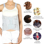 Hailicare Steel Plate Belt Protector Lumbar Muscle Strain Lumbar Disc Protrusion Widening And Lengthening Belt Protector