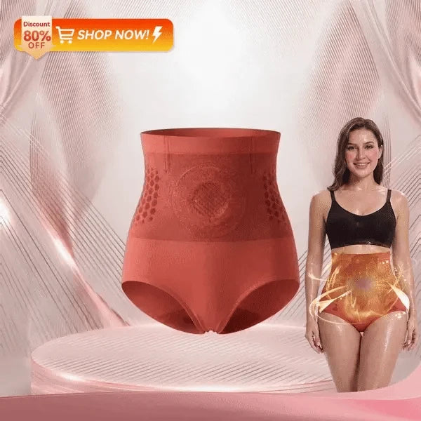Aurenza Shop WIMAID Moringa and Berrberine 4-in-1 micro-particle sculpting and fat-burn shorts, shown on a model.