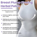Breast Plump Firming Herbal Patch, Women's Breasts Plump Anti-sagging Breast Massage Care Patch