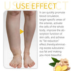 Swell Reduce Magnet Soothing Ger Patch, Ginger Essence Massage Relief Leg Swelling Pain Firming Slimming Care Patch