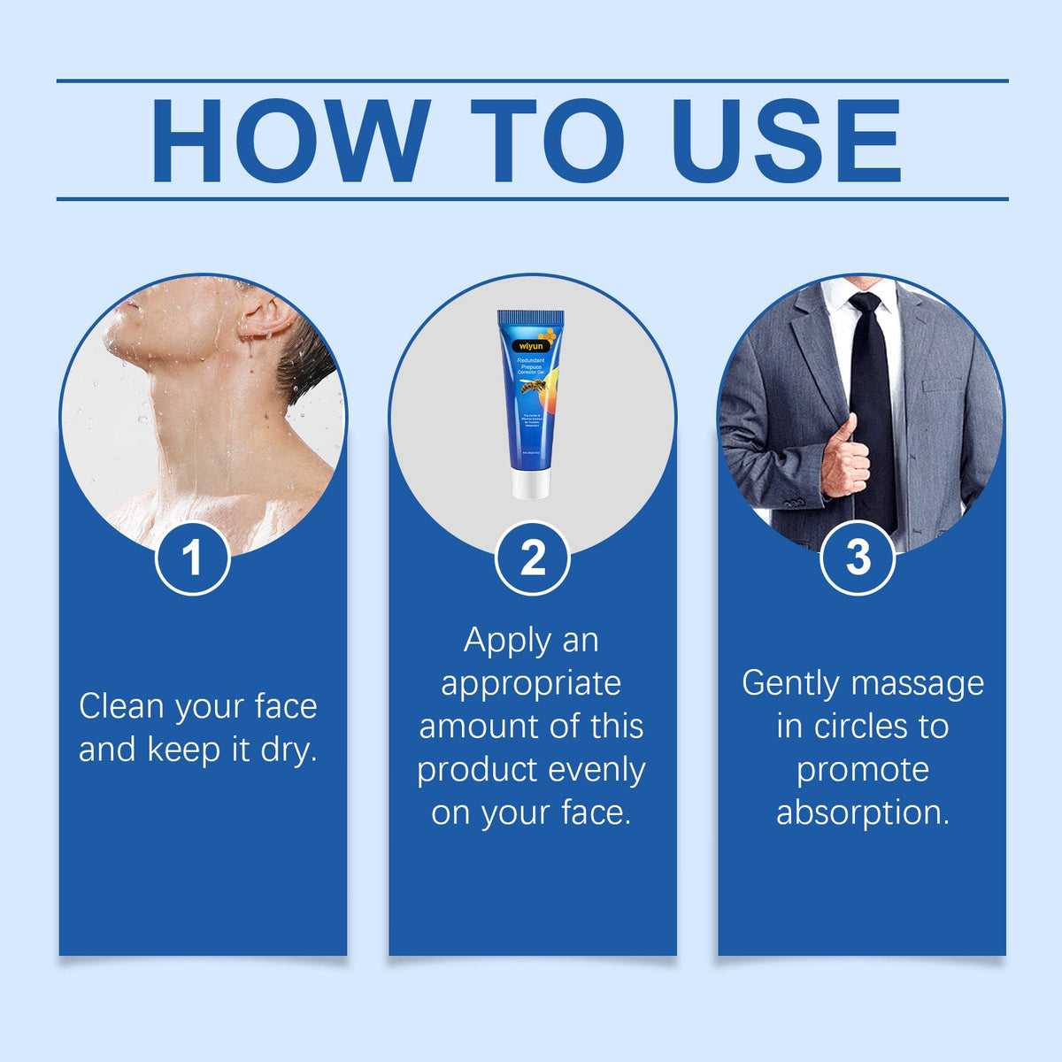 Male Care Gel Relieves Discomfort Refreshing Moisturizing Repair Cleaning Massage Treatment Gel For Adults