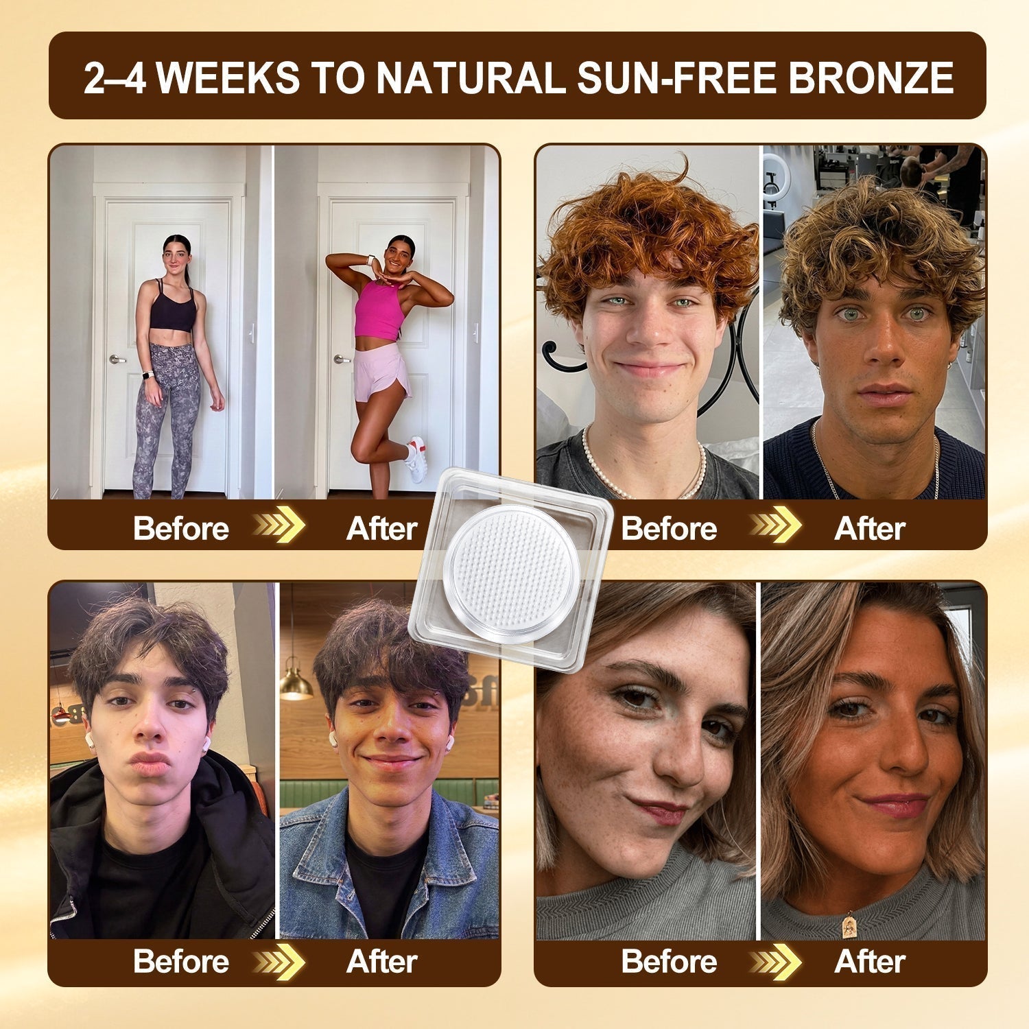 ☀️𝑶𝒇𝒇𝒊𝒄𝒊𝒂𝒍 𝑺𝒕𝒐𝒓𝒆 | ☀️ Wimaid® Sunless Instant Bronze Tanning Microneedle Patch (Just once a day) Visible Bronze Glow in 7 Days No UV, No Orange, No Streaks, No DHA, No Mess