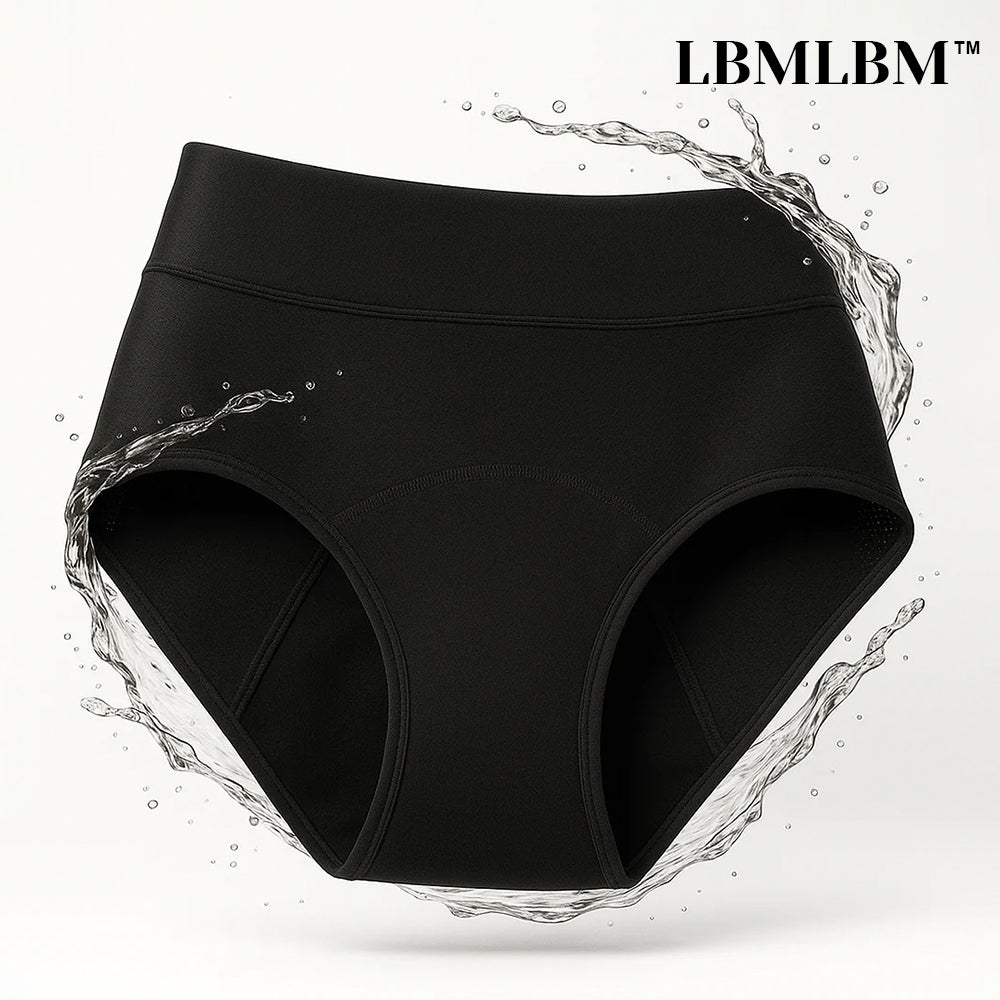 Aurenza Shop leak-proof underwear 4-pack featuring colorful, comfortable, and discreet women's underwear with leak-proof design.