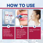 Anti-Cavity Gum Health Toothpaste, Clean Teeth Yellow Stains And Tartar Breath Fresh Clean Tooth Care Toothpaste