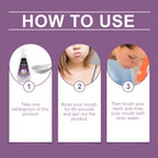 Mouthwash, Refreshing, Deodorizing, Cleaning Stains And Grime Gently Caring For Teeth Daily Care