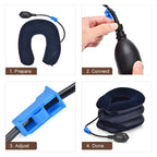 Swan Neck Correction Artifact Cervical Spine Traction Device Cervical Spine Neck Traction Belt Inflatable Neck Protection