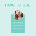 Mouthwash, Clean Teeth, Remove Stains, Remove Odors And Smell Fresh Portable Clean Solid Toothpaste Tablets