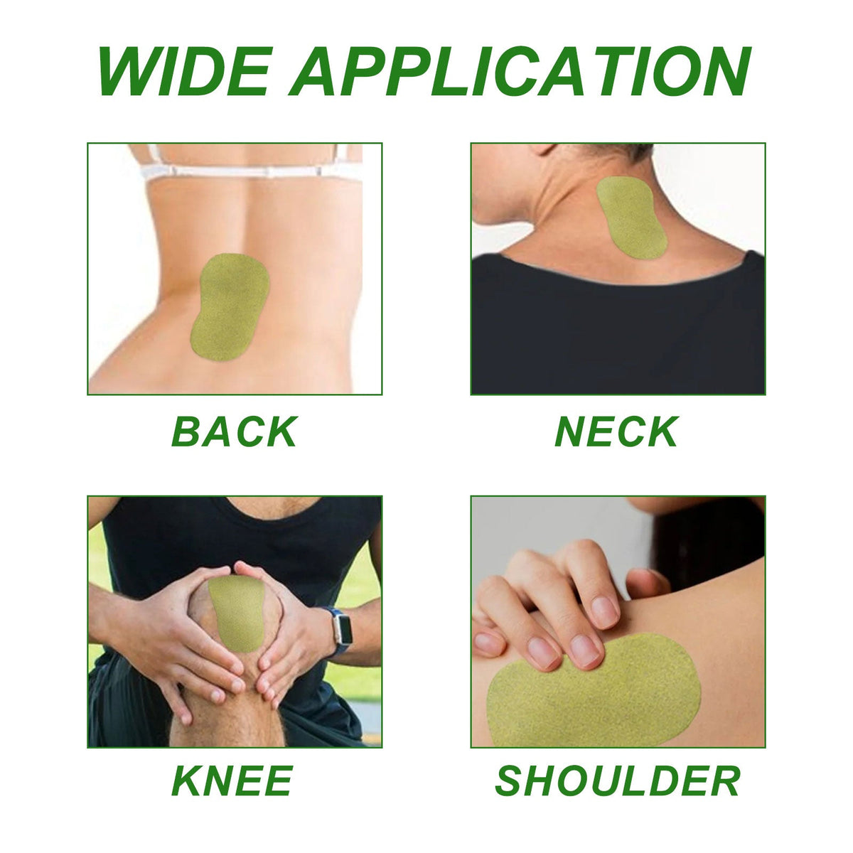 Ginger Wormwood Purifying Pads, Relieve Body Stress And Fatigue Relax Body And Body Toning Body Care Patch