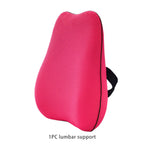 Summer Office Cushion Lumbar Back Support One Set Of Sedentary Gods Memory Foam Seat Cushion Chair Pad