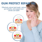 Gum Protect Repair Gel, Deep Clean Tooth Dirt Care Gums Fresh Breath Care Gel