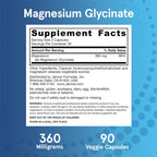 Magnesium Glycine Capsules Supplement Magnesium Capsules