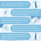 Tinnitus Relief Spray, Relieves Ear Discomfort Earplugs Earwax Cleaning Ear Care Spray