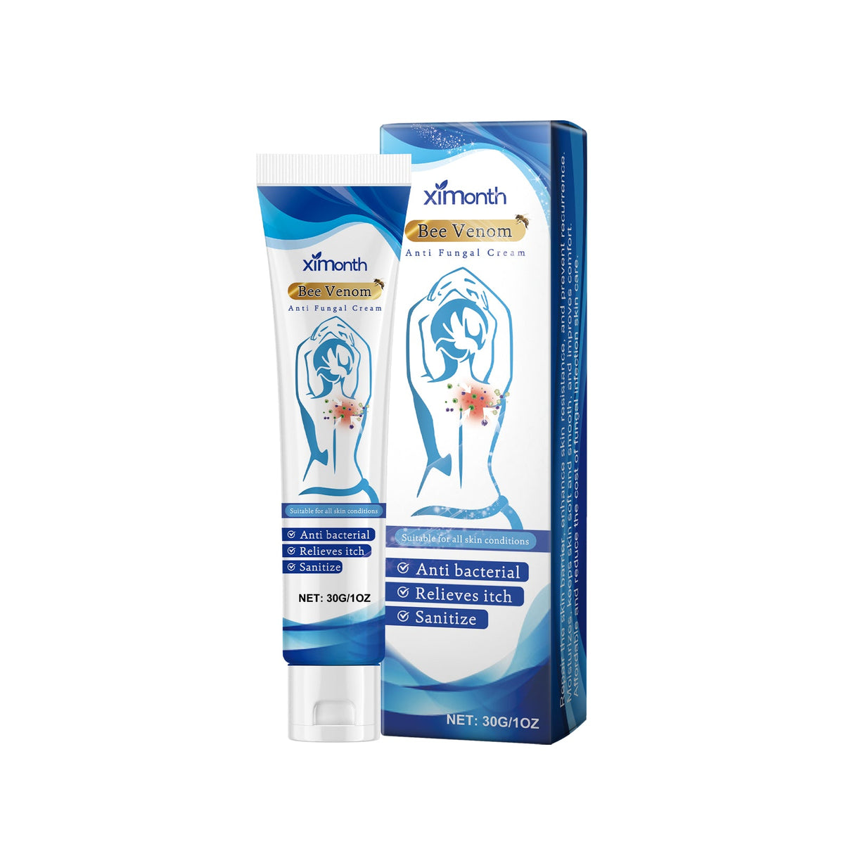 Body Care Cream Herbal Ingredients Gentle Care Body Skin Moisturizing Moisturizing Care Cream