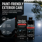 Aurenza Shop automotive nano ceramic coating spray bottle, showing the sleek packaging and spray nozzle for vehicle protection.