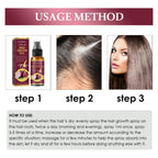 Onion Hair Growth Essential Oil, Strengthens And Hydrates Hair Growth Hair Dense Hair Care Spray