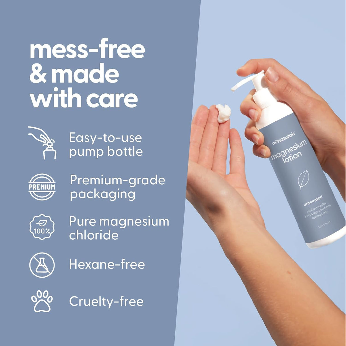 M3Naturals - Magnesium Lotion