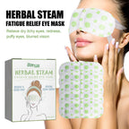 Herbal Steam Fatigue Relief Eye Mask, Relieve Eye Strain And Eye Discomfort Herbal Essence Hot Compress Eye Mask
