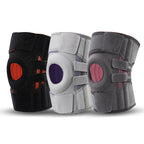 Meniscus Sports Knee Protector Silicone Shock Absorber Stability Patella Knee Protector Support Strip Velcro Adjustable