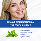 Probiotic Bright White Teeth Mousse, Deep Cleaning Stains And Tartar White Teeth Fresh Breath Gum Care