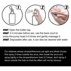Posterior Relaxation Spray, Body Maintenance Toning And Strengthening Stamina Treatment Spray