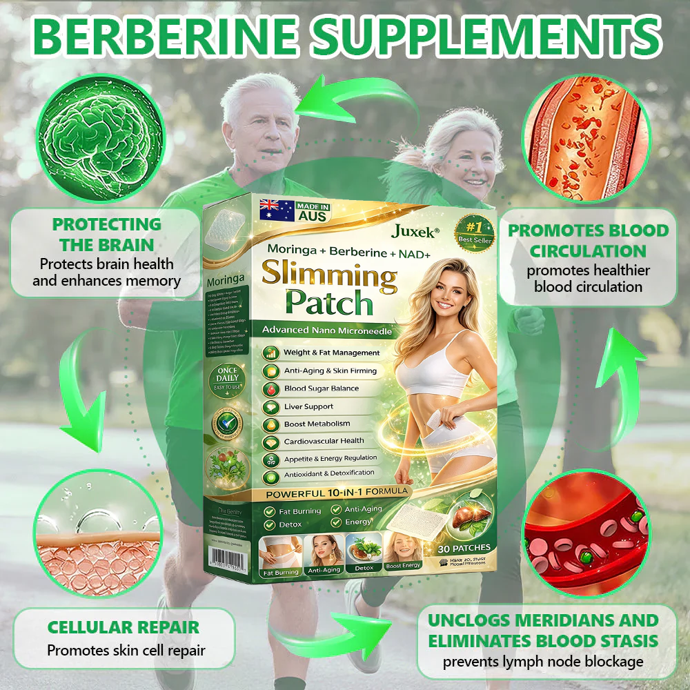 Wimaid® Berberine Slimming Microneedle Patch | 10-in-1 Weight Management Support