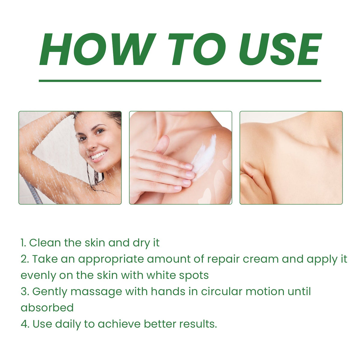 White Spot Repair Cream Skin White Spot Melanin Repair Even Skin Tone Topical Care Cream