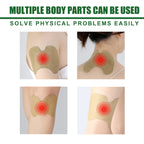 Knee Relief Patches Kit, Maintenance Knee Joint Lumbar Pain Relief Pain Plaster Wormwood Patch