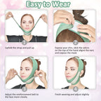 Hailicare Face-Lift V-Belt Graphene Japanese-Style V-Face Tool Small Face Mask Face Correction Bandage