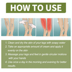 Vein Therapy Cream, Soothe Sore Swollen Leg Blood Vessels Repair Veins Body Care Cream